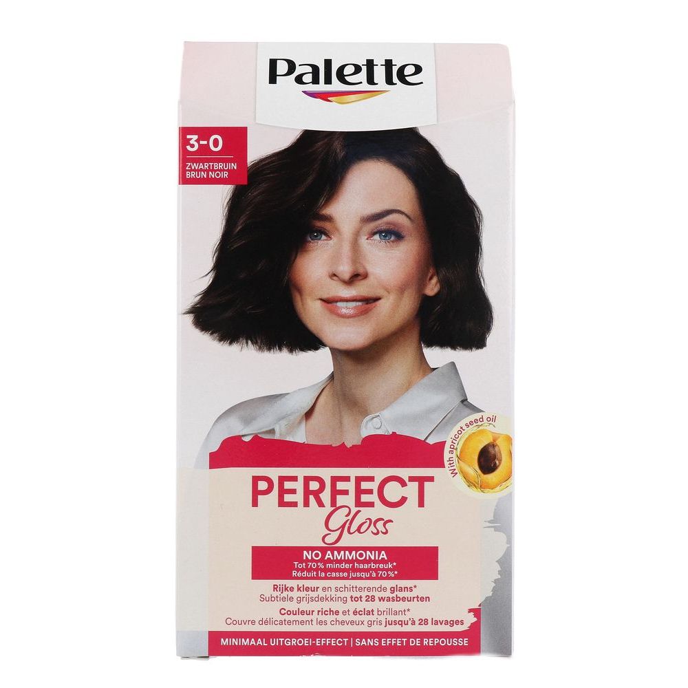 Poly Palette Perfect Gloss 3-0 Zwart Bruin