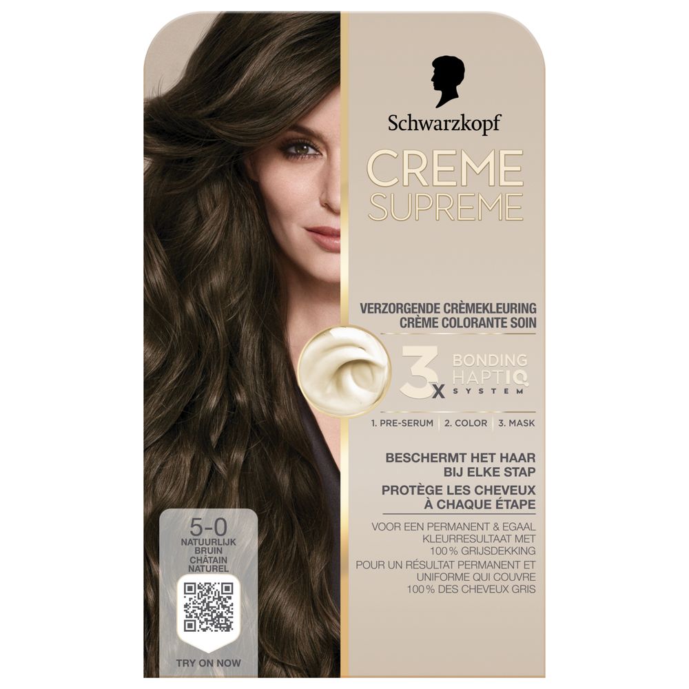 Schwarzkopf Creme supreme 5-0 bruin