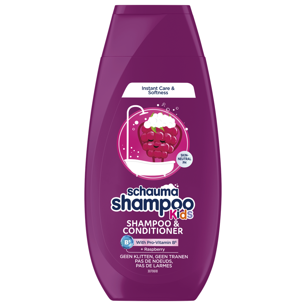 Schwarzkopf Schauma Kids Pro-Vitamine B5 & Framboos Shampoo 250 ml
