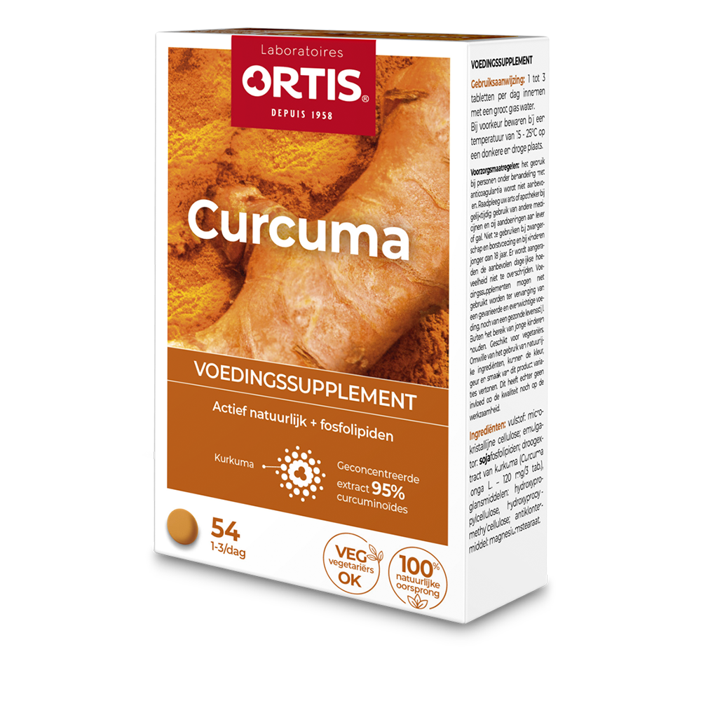 Ortis Curcuma Tabletten