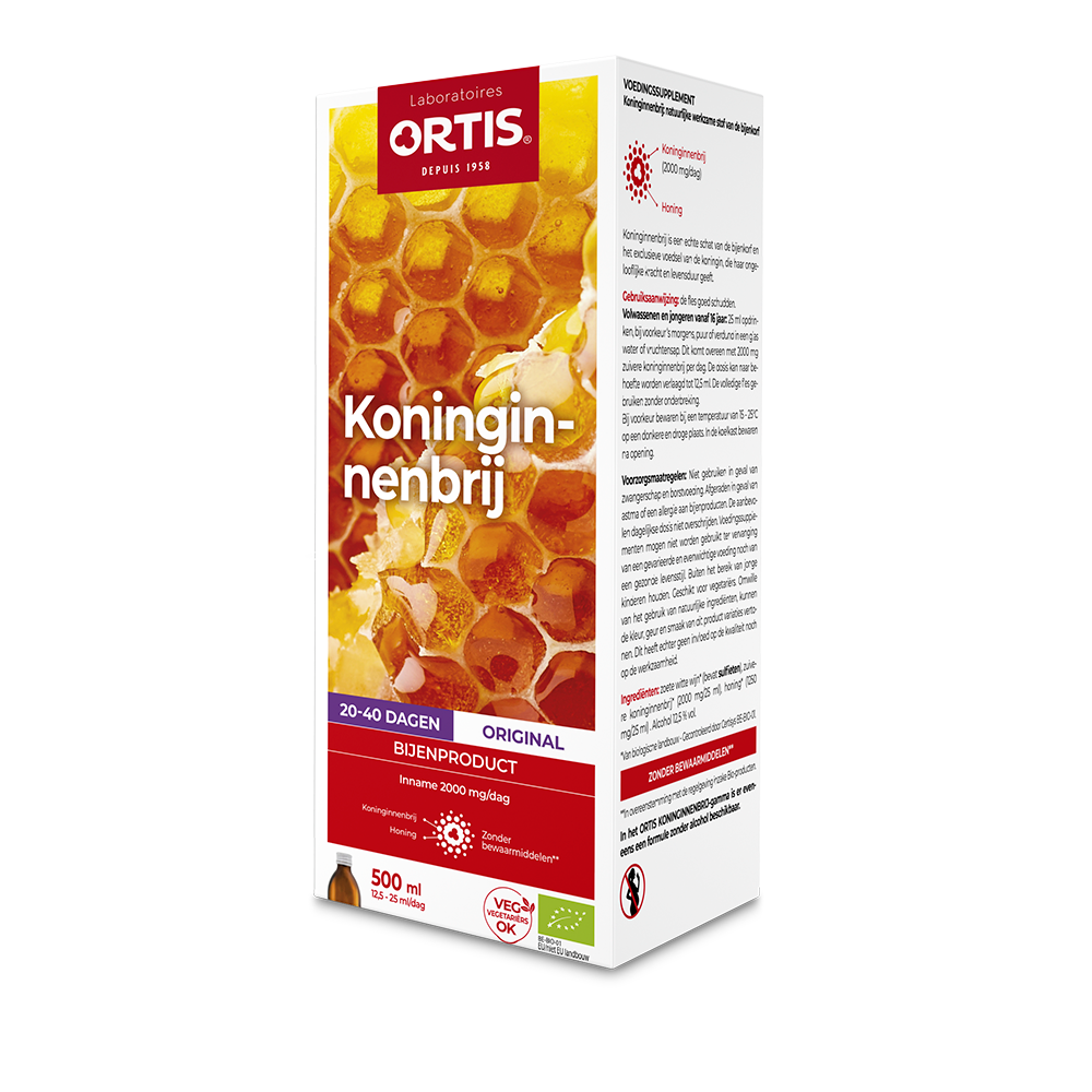 Ortis Koninginnebrij Bio Siroop 500 ml