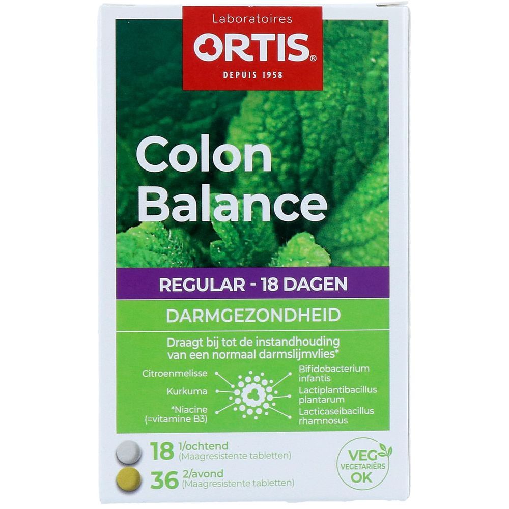 Ortis Colon Balance Tabletten 54 tabletten
