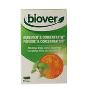 Biover geheugen & concentratie 45 capsules