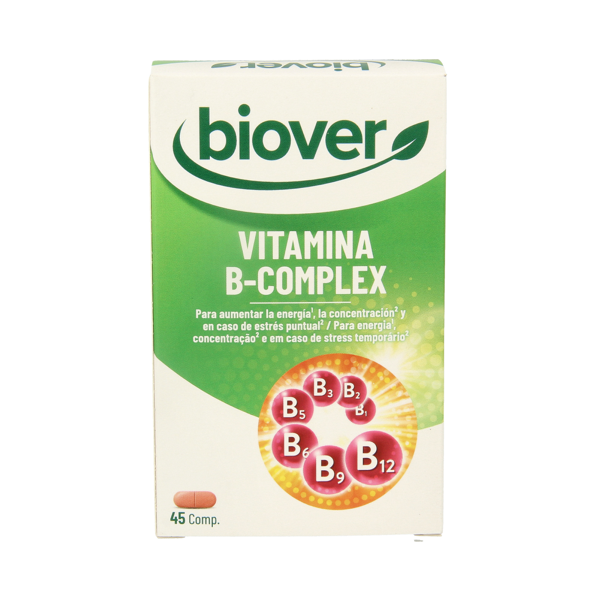 Biover Vitamine B complex all day 45 tabletten