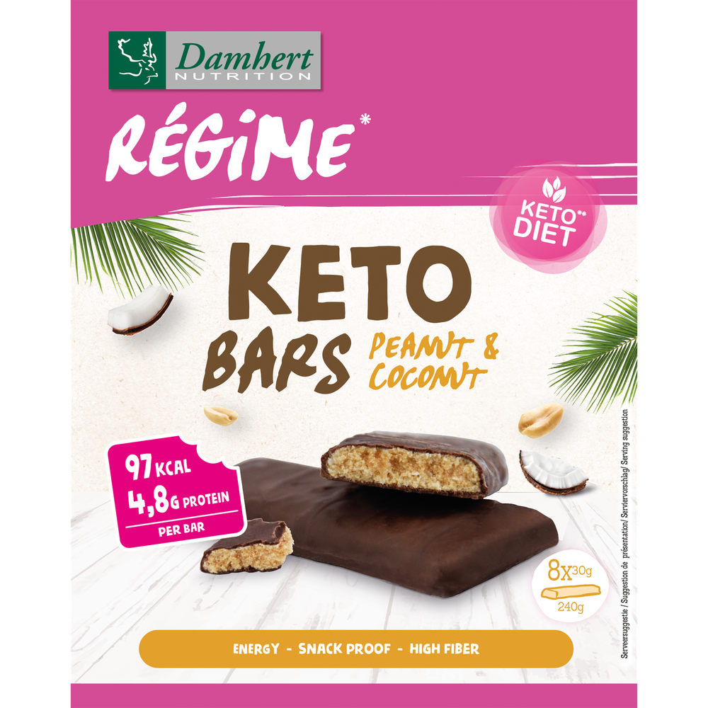 Damhert Regime Keto Bar Peanut/Coco 240 gr