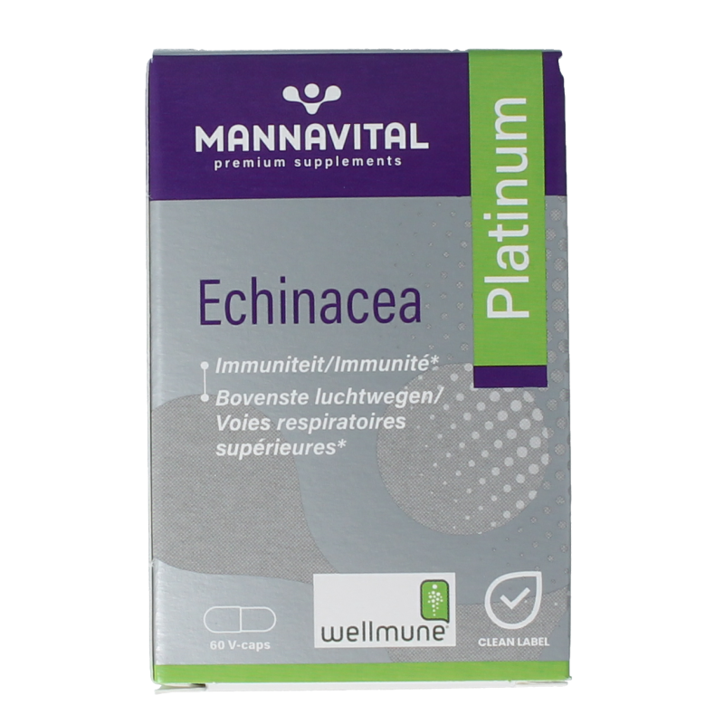 Mannavital Echinacea platinum 60 vcaps