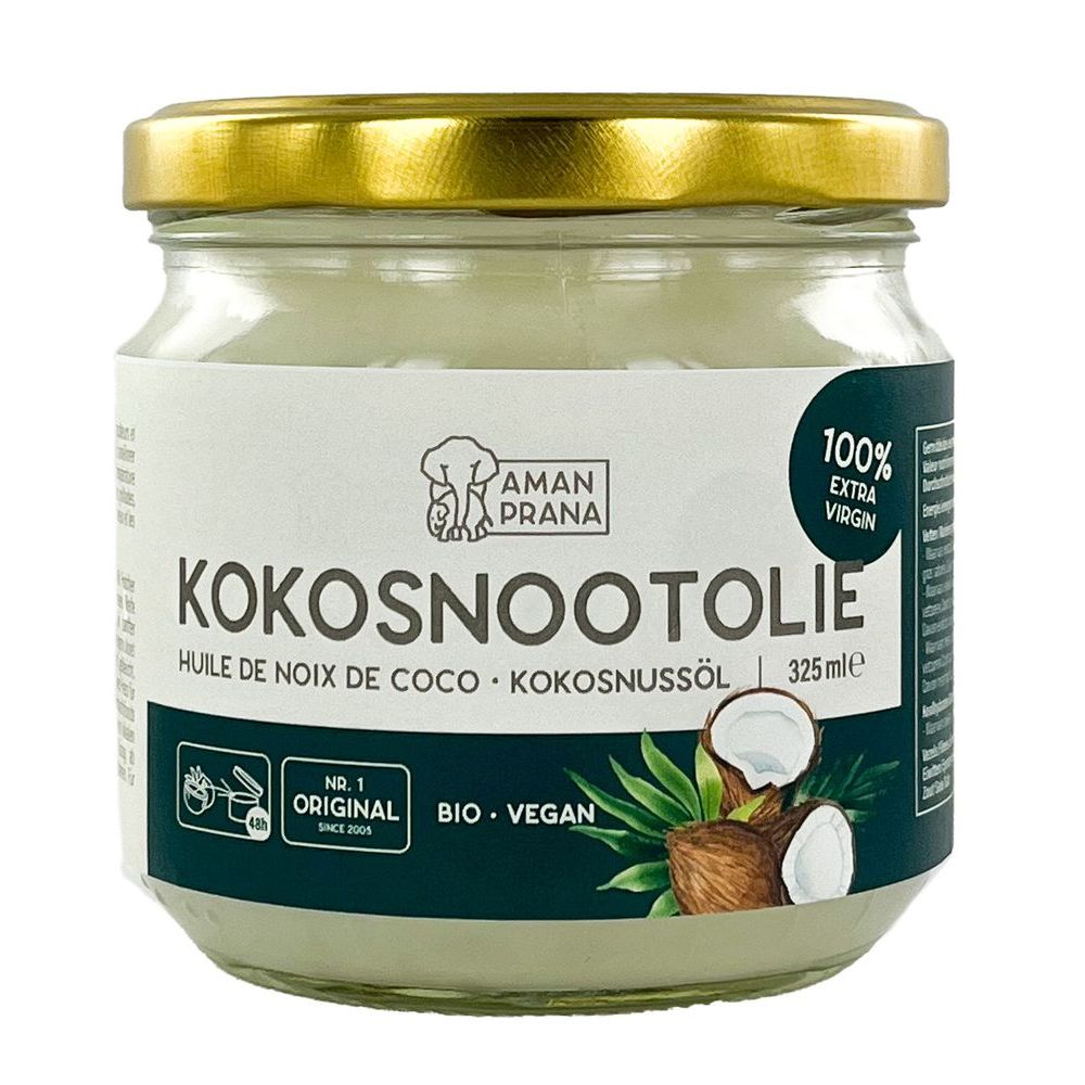 Aman Prana Kokosnootolie 325 ml - Amanprana