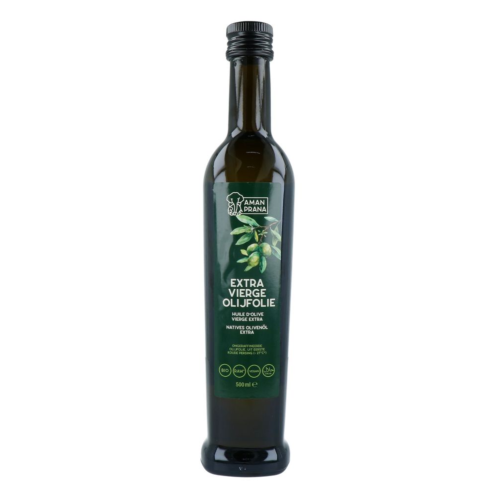 Amanprana Extra vierge olijfolie bio 500 ml