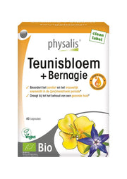 Physalis Teunisbloem + Bernagie 40 capsules