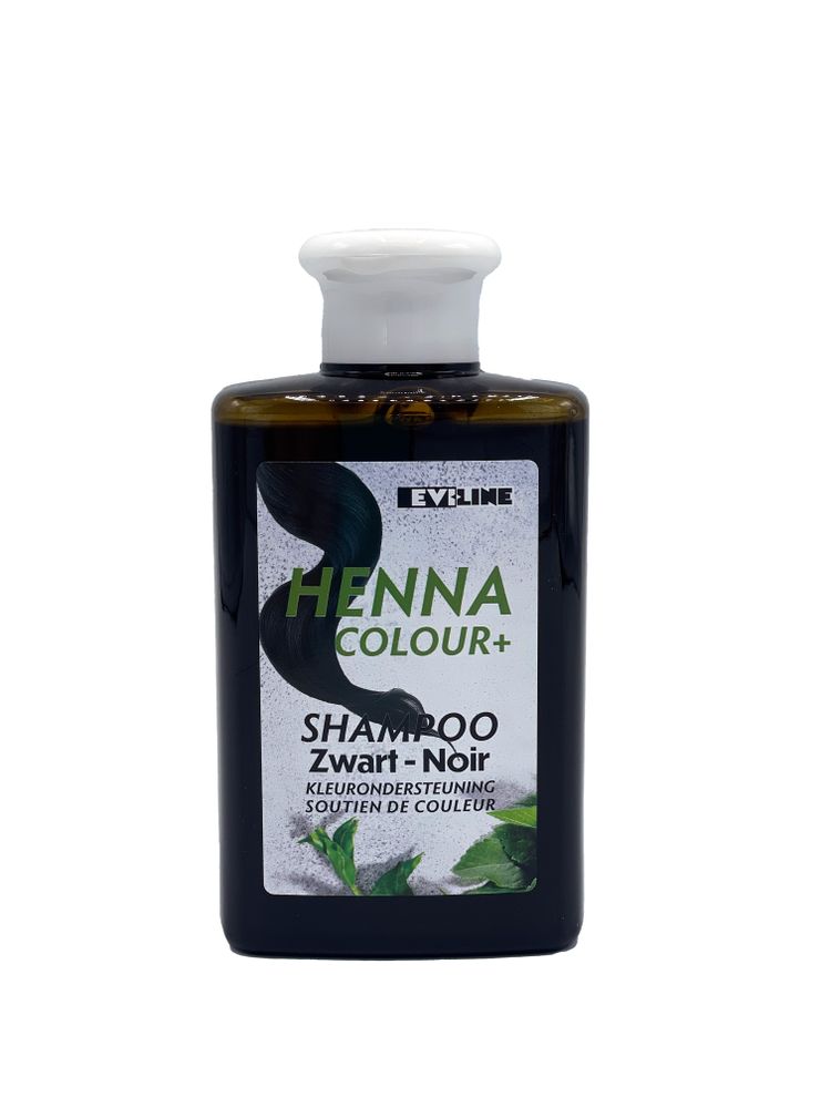 Henna Cure&Care Shampoo colour + zwart 300 ml