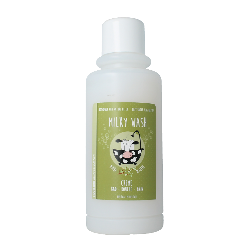 Evi Line Botermelk bad & douche mirre 2 liter