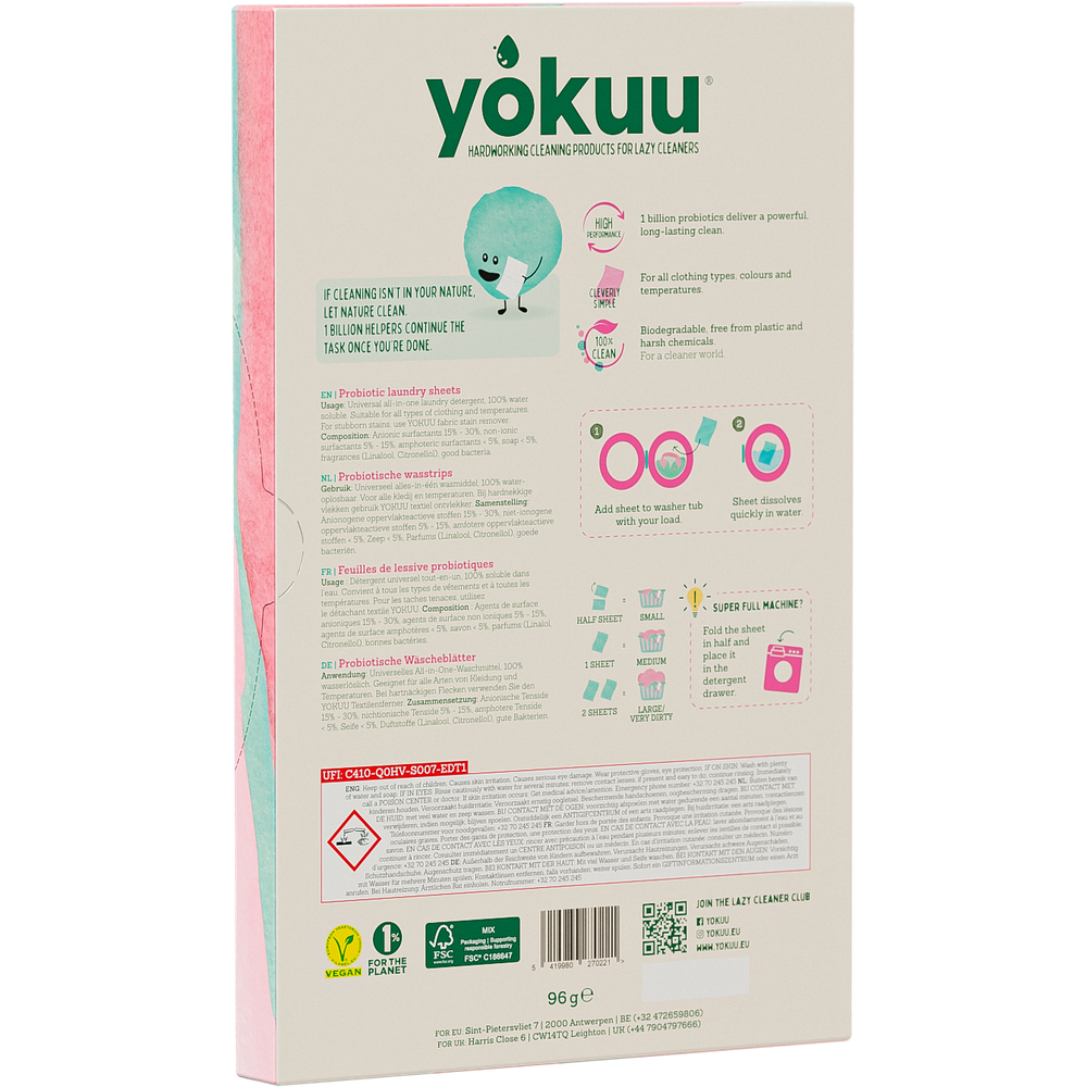 Yokuu Wasstrips summer flowers 32 stuks