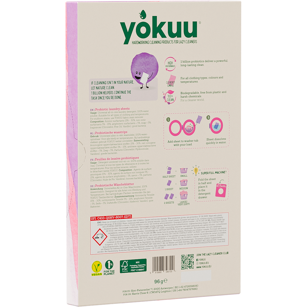 Yokuu Wasstrips cherry blossom 32 stuks
