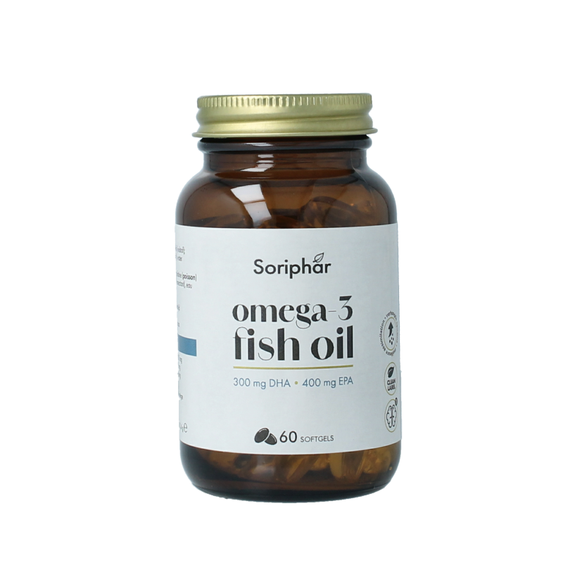 Soriphar Omega 3 fish oil 60 softgels