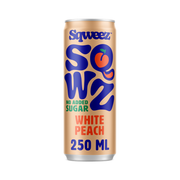 SQWZ Biologische Frisdrank White Peach 250 ml - Squitoswz