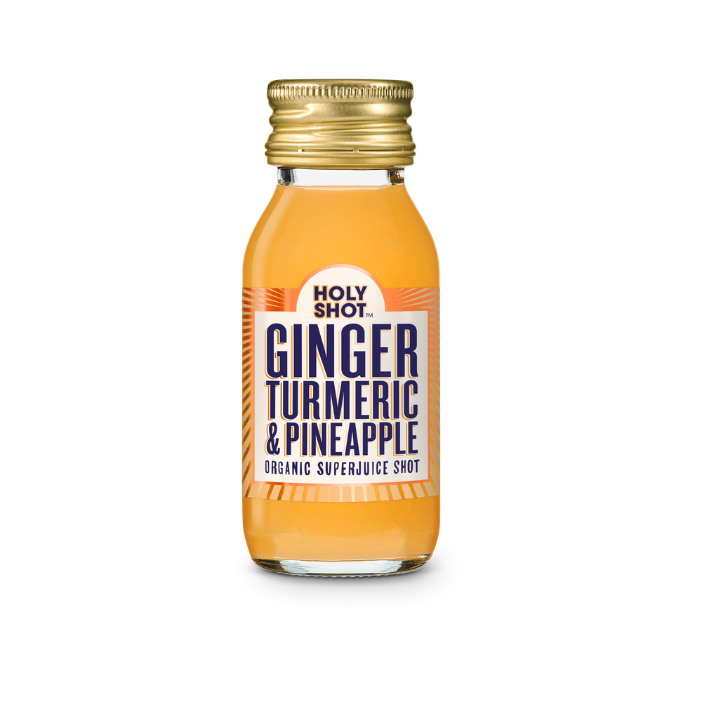 Holyshot Ginger, Turmeric & Pineapple Organic Superjuice Shot 60 ml