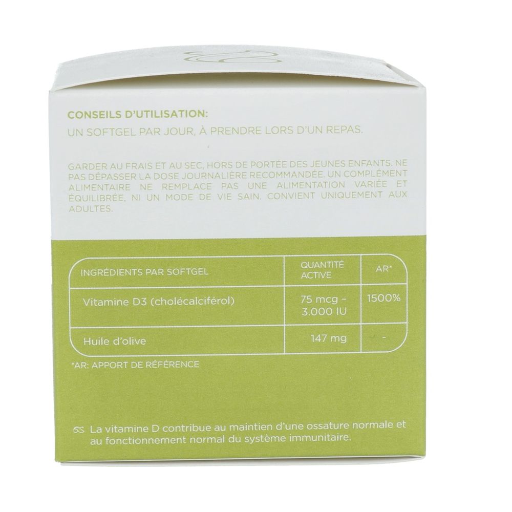 Alfa Vitamine D3 3000 IE 120 softgels