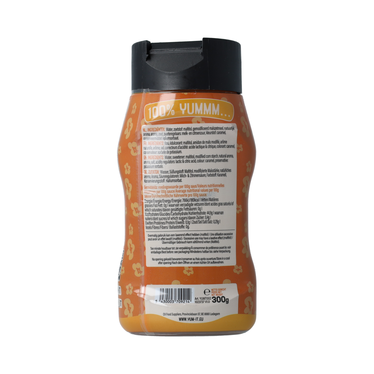 Yum-It POPCORN CARAMEL TOPPING 300 gram
