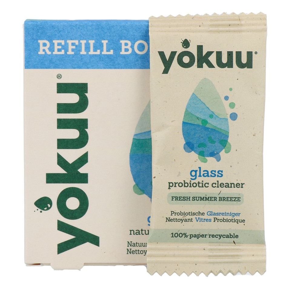 Yokuu Glasreiniger navul 2 stuks