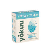 Yokuu handzeep thyme & sea salt refill 2 stuks