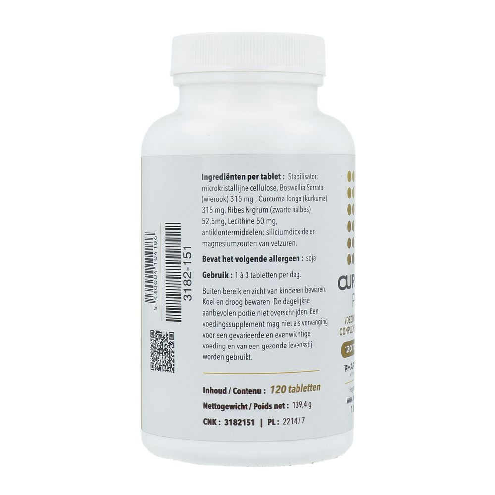 Pharmanutrics Curcumix Plus 120 tabletten