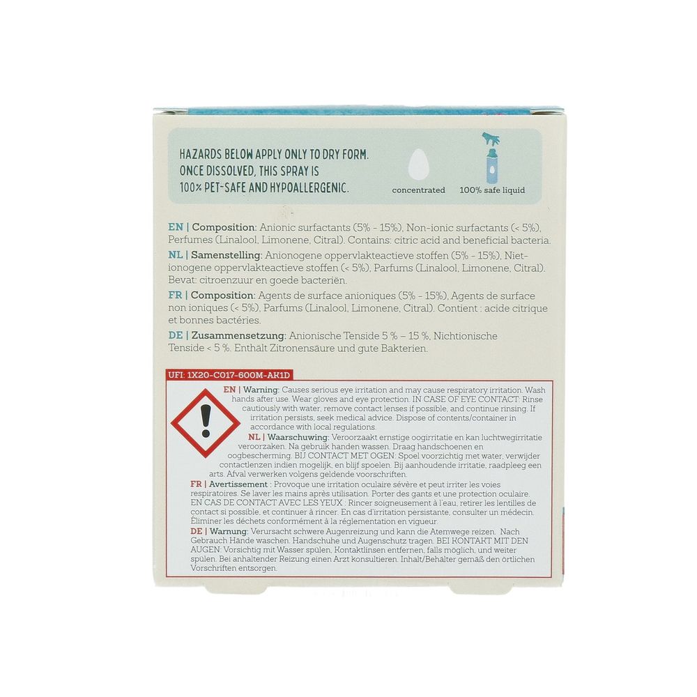 Yokuu Probio allesreiniger voor huisdieren refill 2 stuks