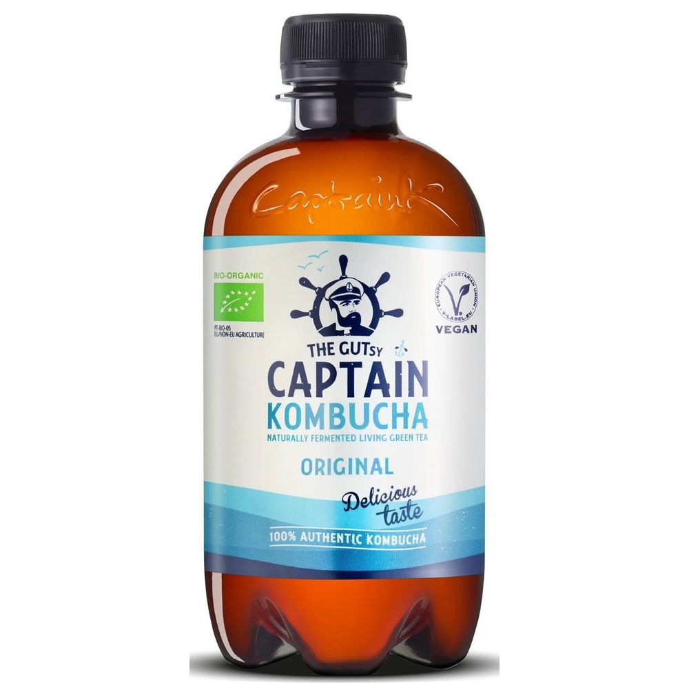 The GUTsy Captain Kombucha Original 400 ml