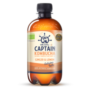 The GUTsy Captain Kombucha Ginger & Lemon 400 ml
