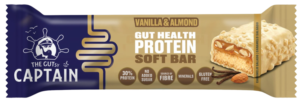 The Gutsy Captain Vanilla & Amond Bar 45 gram