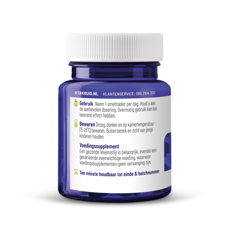 Vitakruid B12 5000 mcg methylcobalamine 60 tabletten