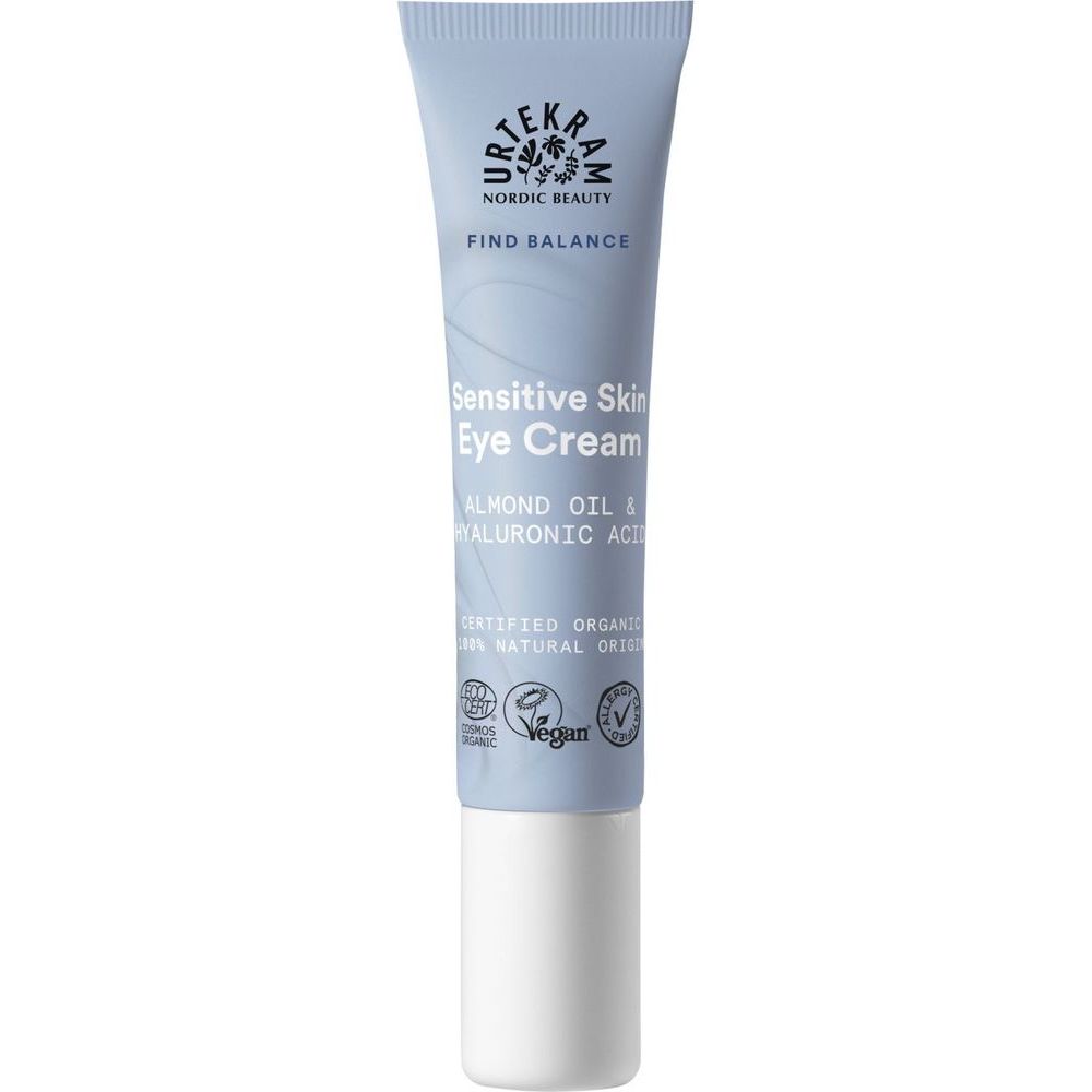 Urtekram Oogcreme gevoelige huid fragrance free 15 ml
