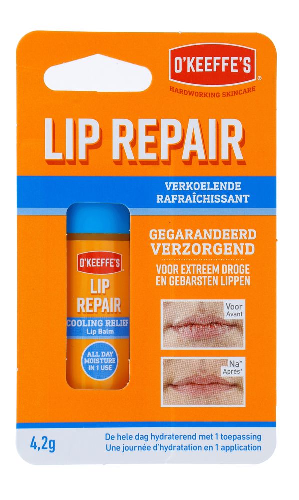 O'Keeffe's Lip repair verkoelende lippenbalsem 4,2 gram
