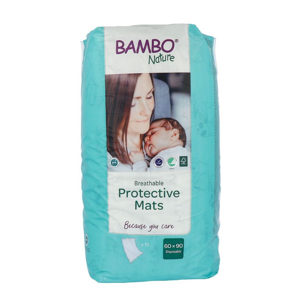 Bambo Nature Bedmatjes 60 x 90 10 st