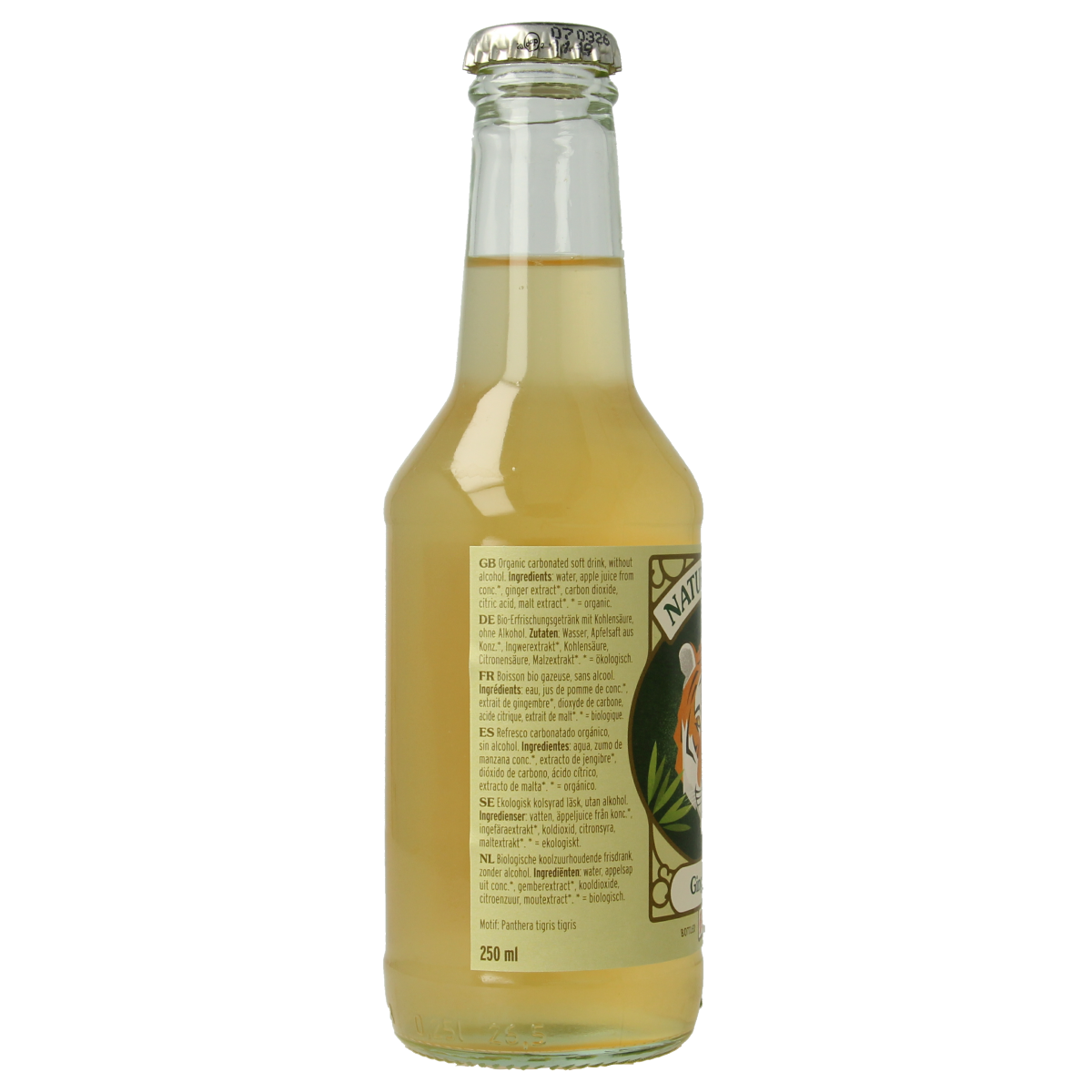 Naturfrisk Ginger ale 250 ml