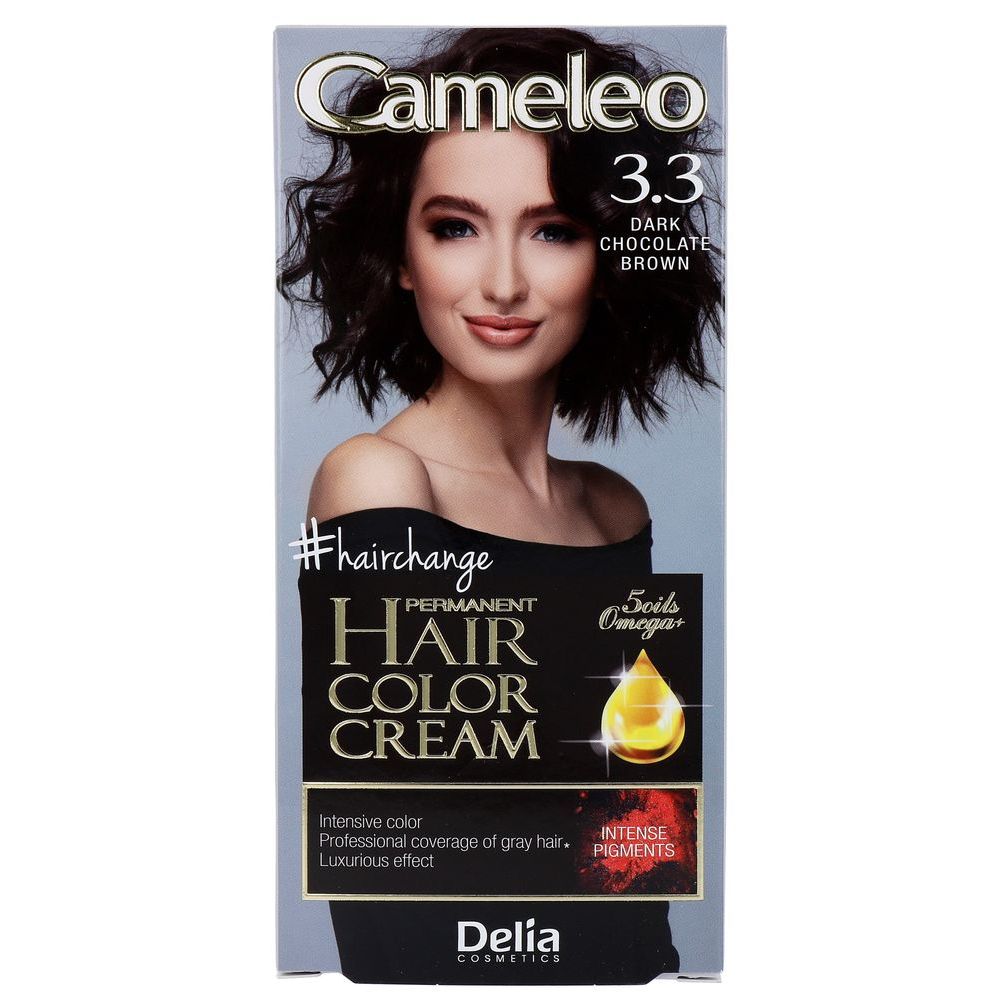 Cameleo crème Permanente Kleuring 3.3 Donker Chocolade Bruin 1 st