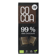 Cocoa Biologische Pure Chocolade Reep 99% 40 gr
