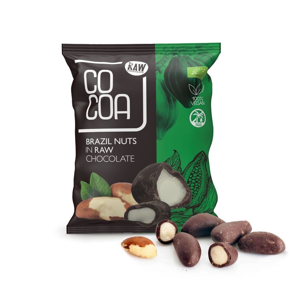 Cocoa Paranoten Pure Chocolade RAW 70 gr