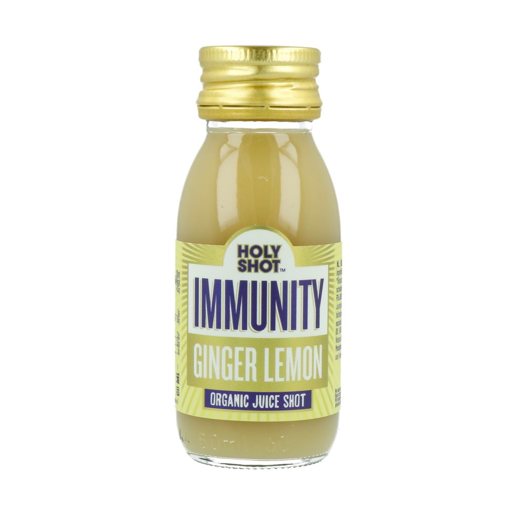 Holyshot Immunity Ginger Lemon Juice Shot Bio