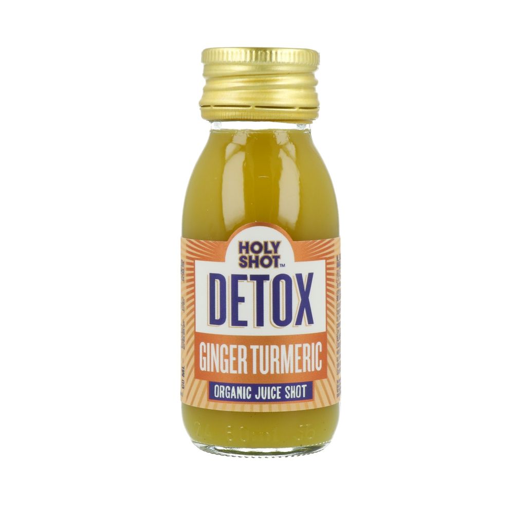Holyshot Detox Ginger Turmeric Juice Shot Bio
