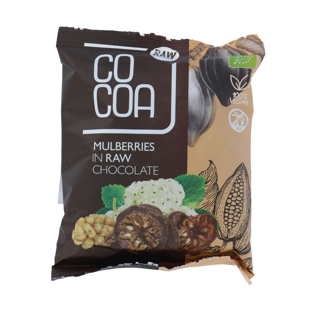 Cocoa Biologische Chocolade Moerbeien 70 gr