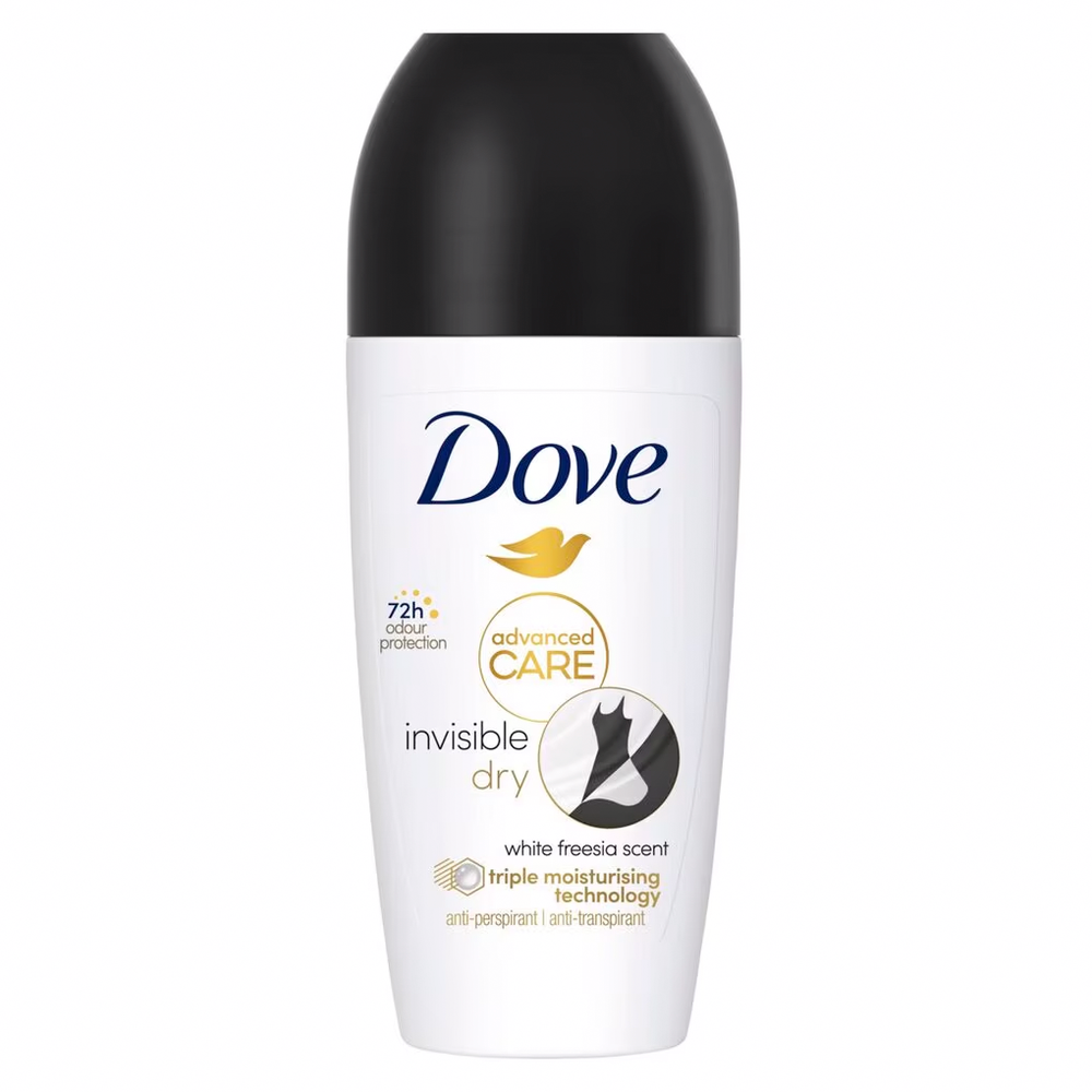 Dove Deodorant roller invisible dry 50 ml
