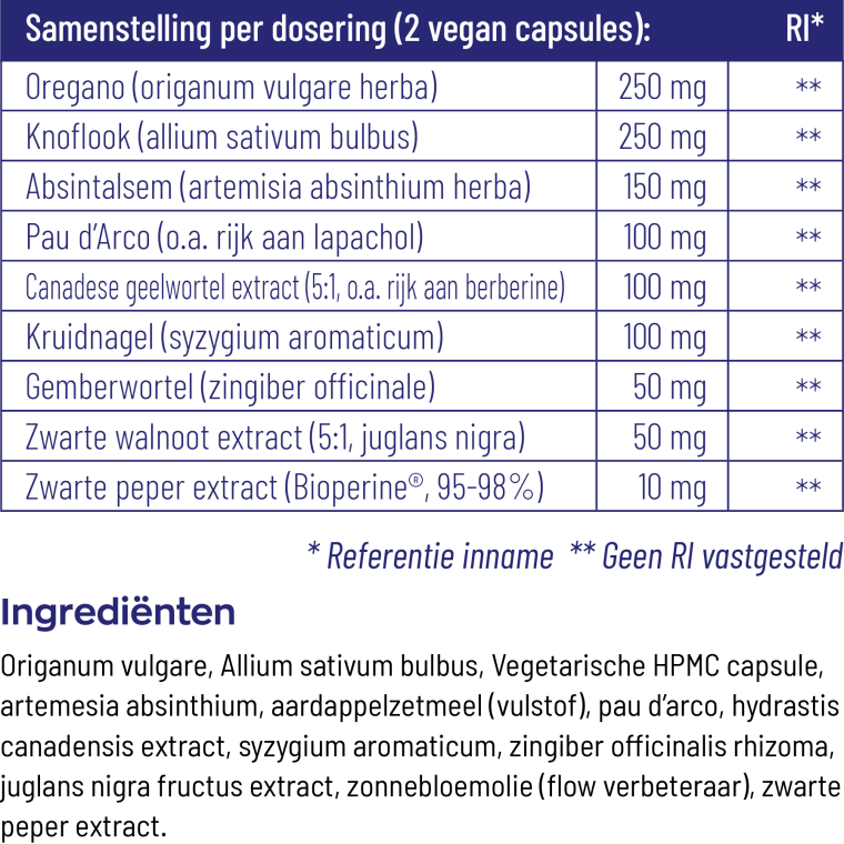 Vitakruid PARA-DTX 60 vcaps