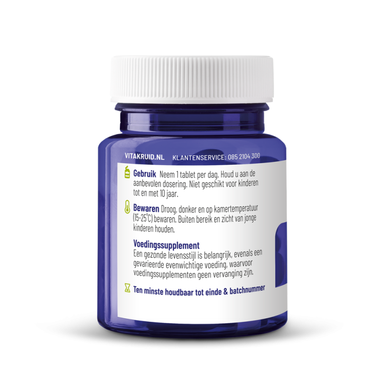 Vitakruid Vitamine D3 25 mcg 120 tabletten