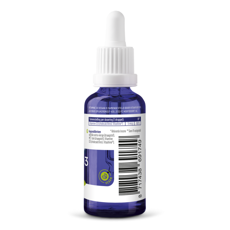 Vitakruid Vitamine D3 druppels 30 ml