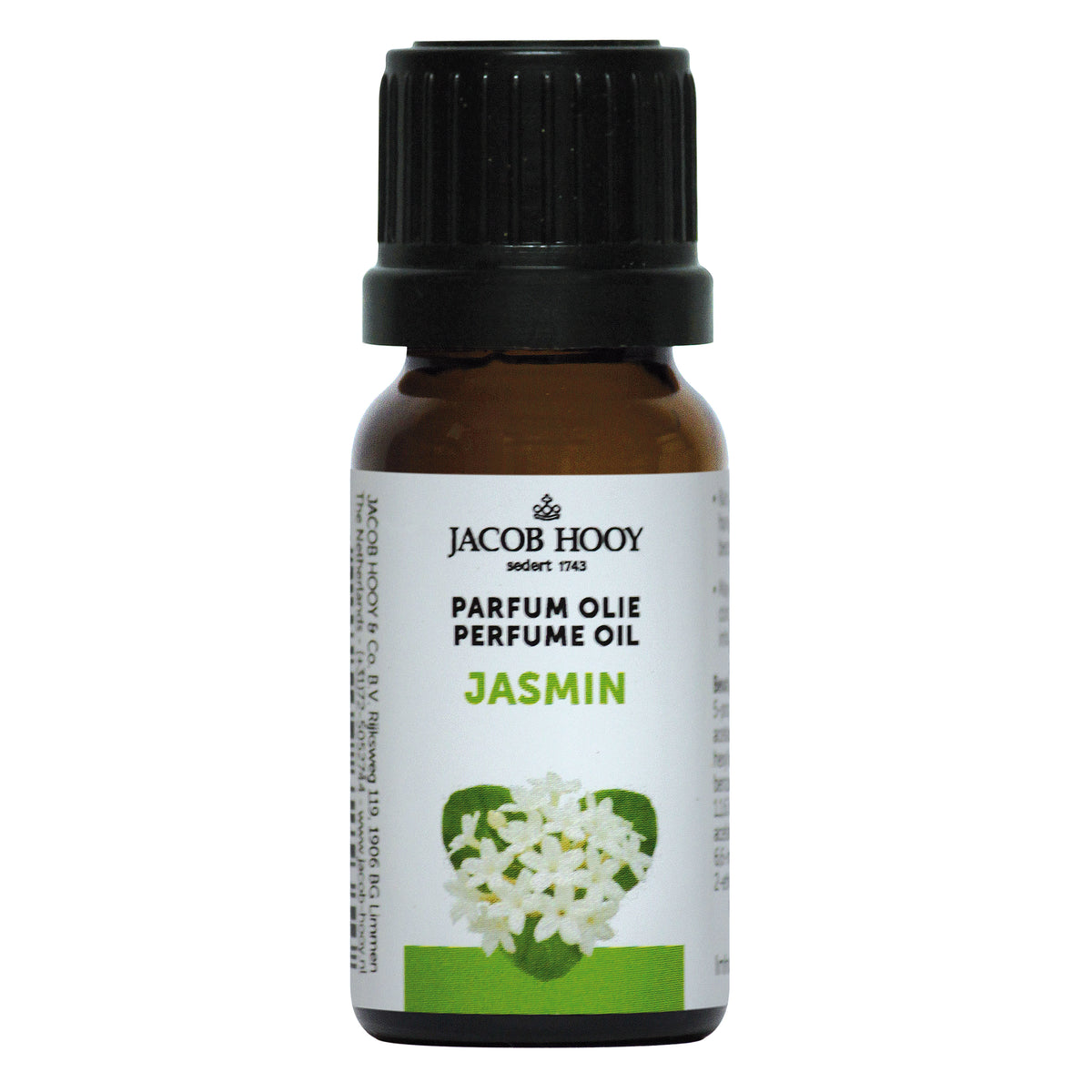 Jacob Hooy Parfum olie Jasmijn 10 ml