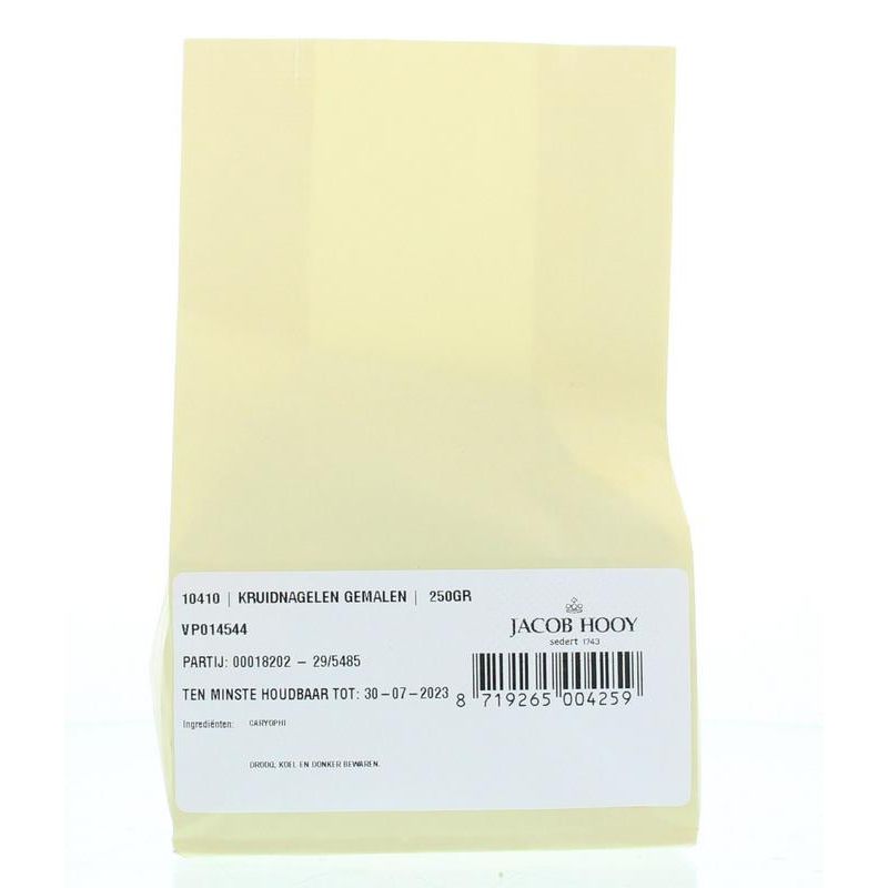 Jacob Hooy Kruidnagelen gemalen 250 gram