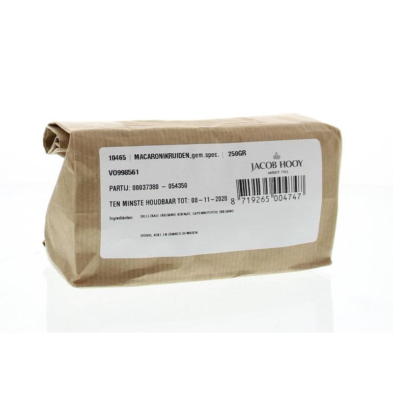 Jacob Hooy Macaronikruiden 250 gram