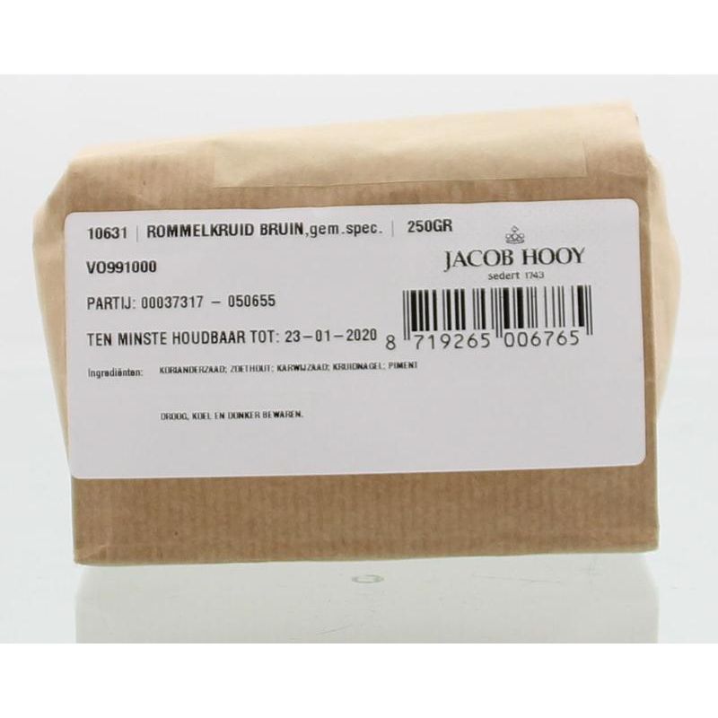 Jacob Hooy Rommelkruid bruin 250 gram