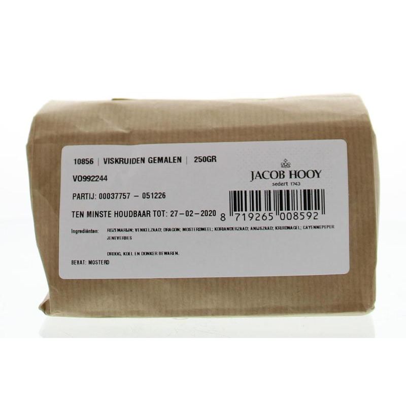 Jacob Hooy Viskruiden gemalen 250 gram
