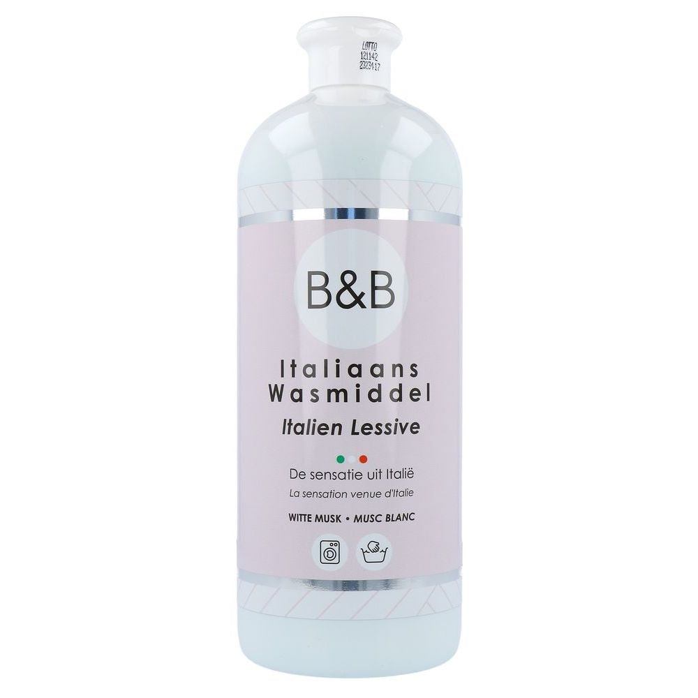 B&B Italiaans Wasmiddel Witte Musk 1 lt - B&b Italiaans Wasparfum